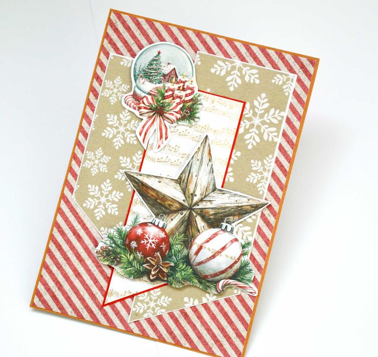 Налични коледни картички-ръчна изработка!
