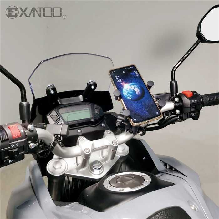 Suport Telefon moto scuter ATV cu prindere pe ghidon & oglinda - NOU