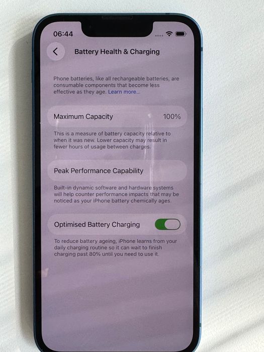 iPhone 13 mini 128 GB – baterie originală nouă 100%
