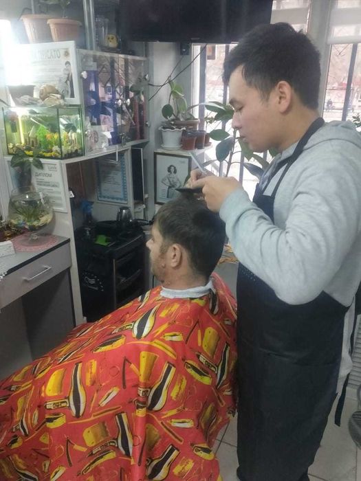 Курсы парикмахера, в паре с мастером! Практика!