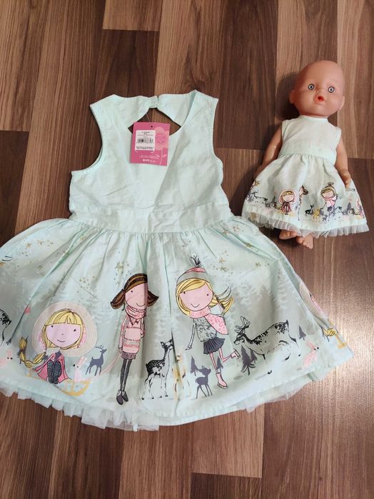 Rochita fetiță Nr 86+ rochita papusica