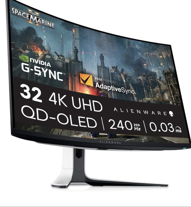 монитор новый!!! Dell alienware AW3225QF 4K