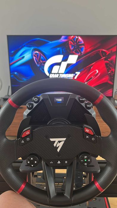 Thrustmaster T598 set (PS4/PS5/PC) - nearly new condition