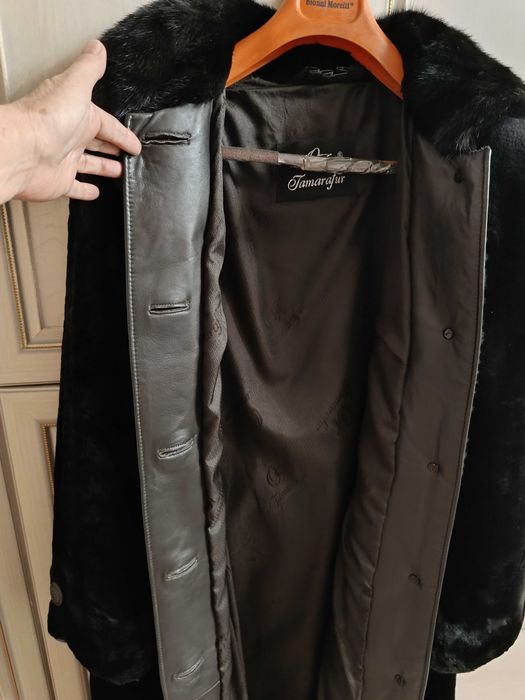 Шуба женская мутон