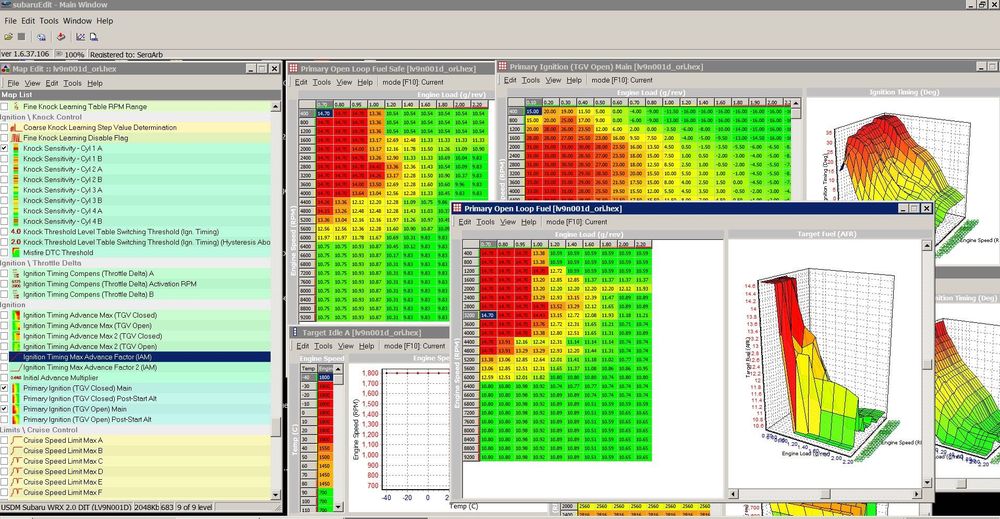 Чип тюнинг Subaru