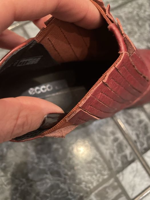 Ecco нови боти естествена кожа 39 номер