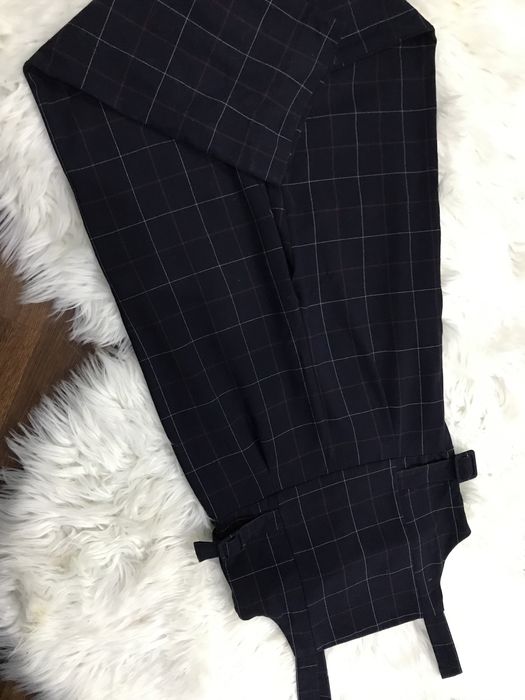 Salopeta/pantaloni carouri Zara
