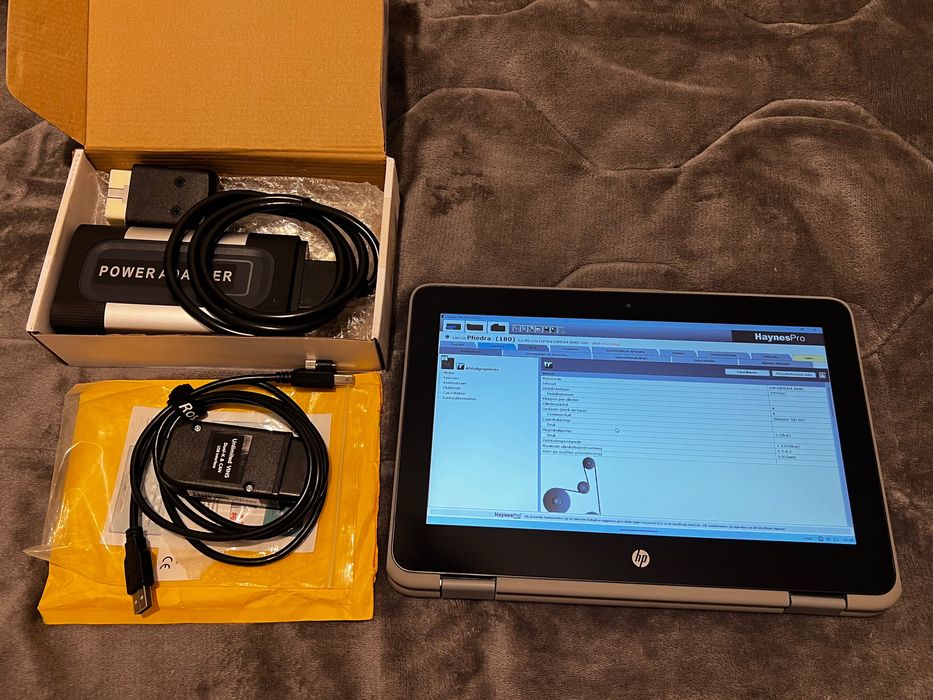 Kit tableta / laptop + tester / diagnoză delphi 2021 + VCDS 2025