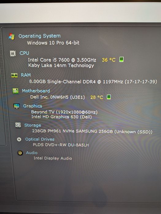 Dell Optiplex 7050