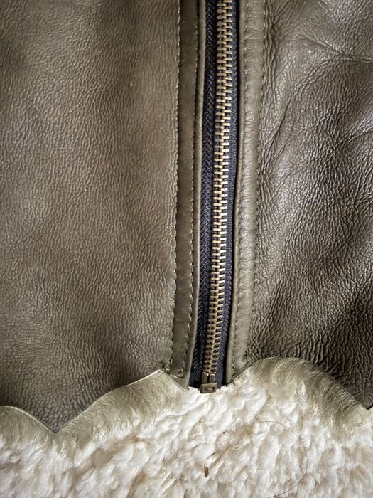 Cojoc de piele cu blana