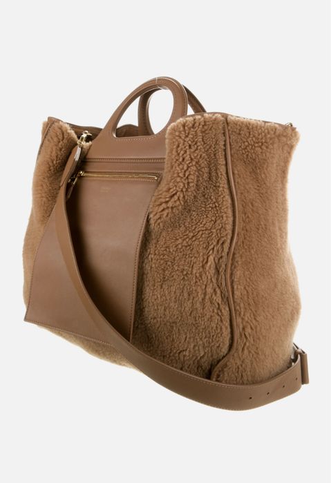 Сумка двусторонняя MAX MARA Teddy Bear Camel