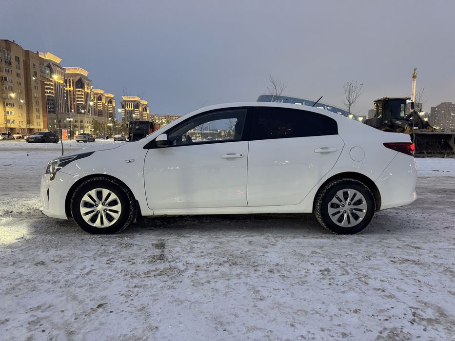Прожается Kia Rio
