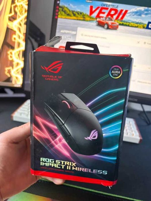 Asus ROG Strix Impact II Wireless Nou Mouse