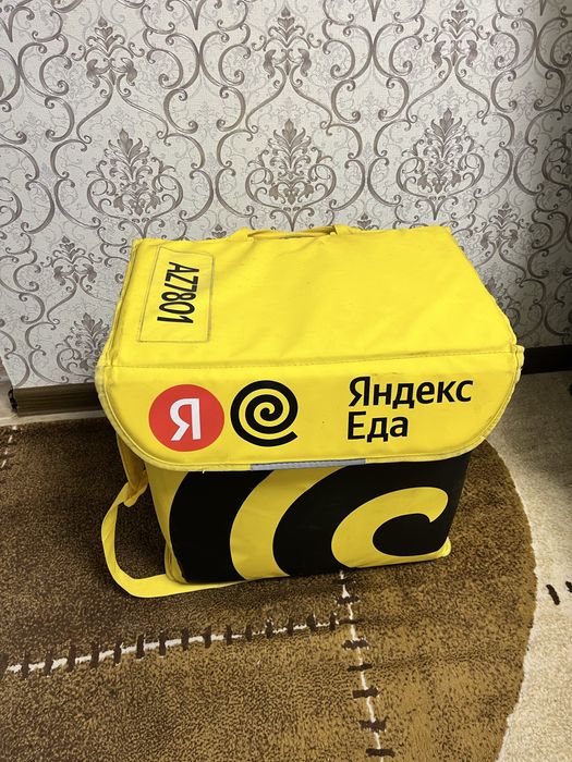 Яндекс сумка Термокороб  курьерская