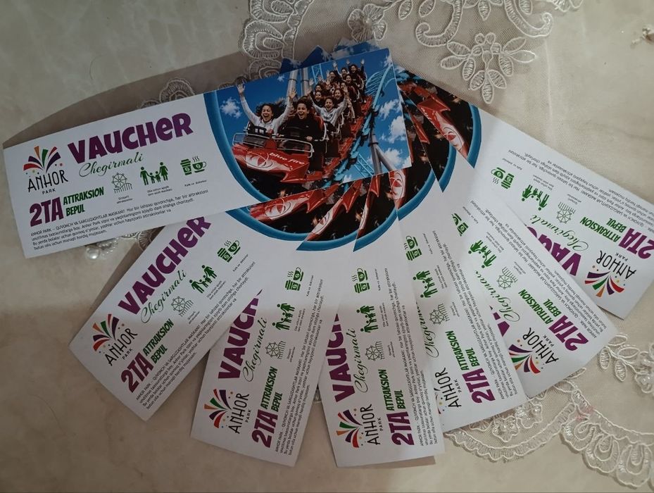 Vaucher, Anhor lakomativ parkiga 50% skitka