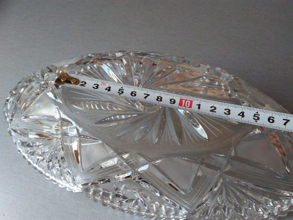 Кристална голяма елипсовидна купа, фруктиера