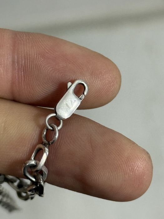 Кумуш цепочка. 925 проба 30 гр.  Серебро, трос