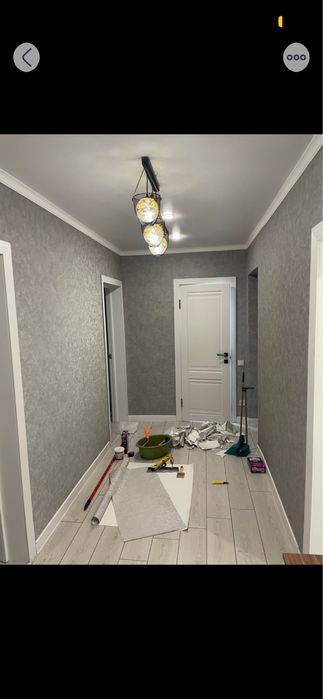 Обой, тв зона плинтус, покраска и другие…