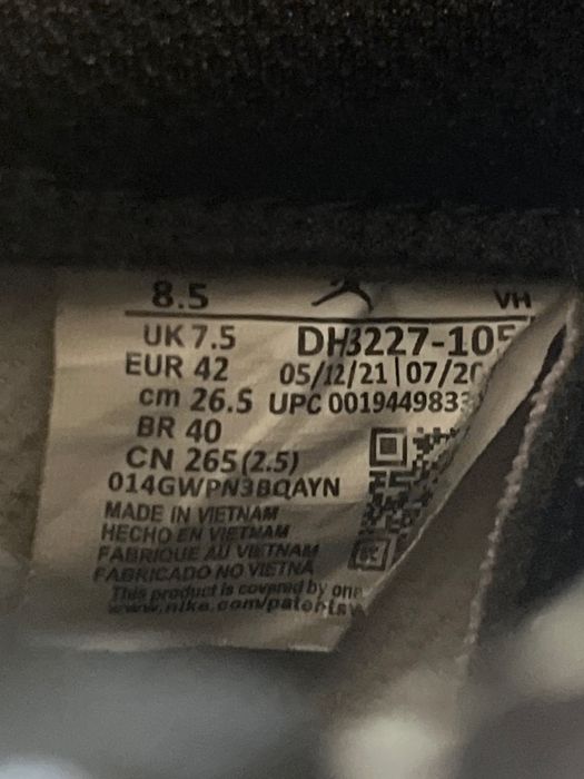 Jordan 1 Travis Scott Fragment High