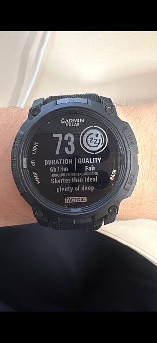 Garmin instinct 3 45 mm solar tactical