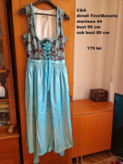 dirndl / rochie Tirol/Bavaria, Landhaus C&A, 44