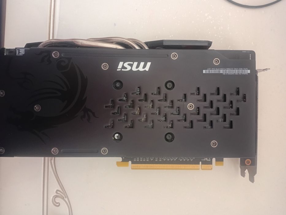 RX 580 8gb msi gaming X