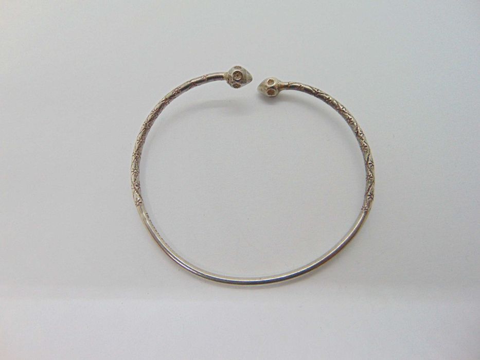 Bratara mica din argint semnata WI Jamaica