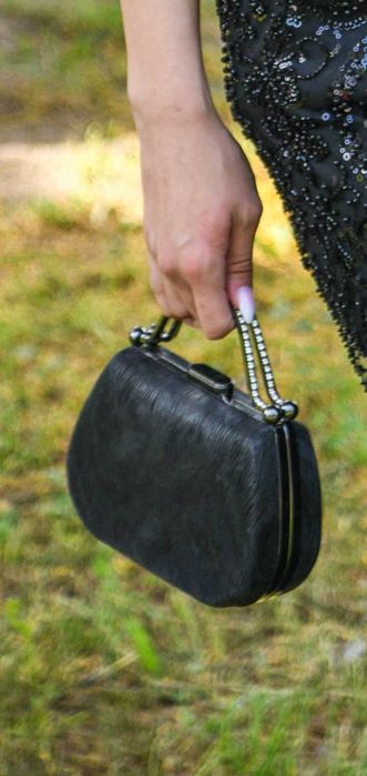 Бална черна рокля