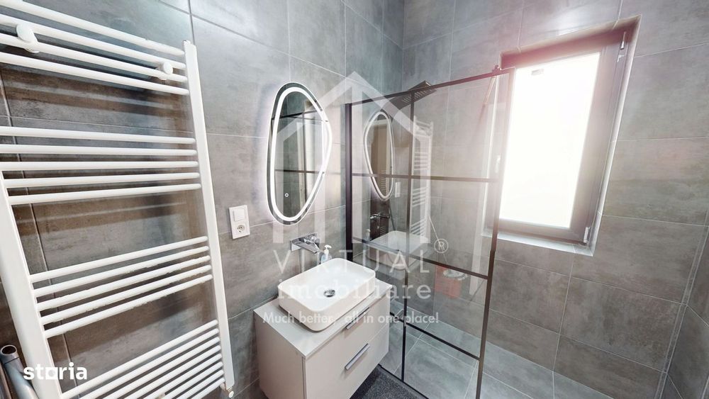 Apartamet cu 3 camere, 60mp utili + balcon (9mp), parcare, Ciresica