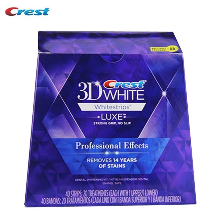 Set 7 plicuri (14 benzi) crest pentru albirea dintilor