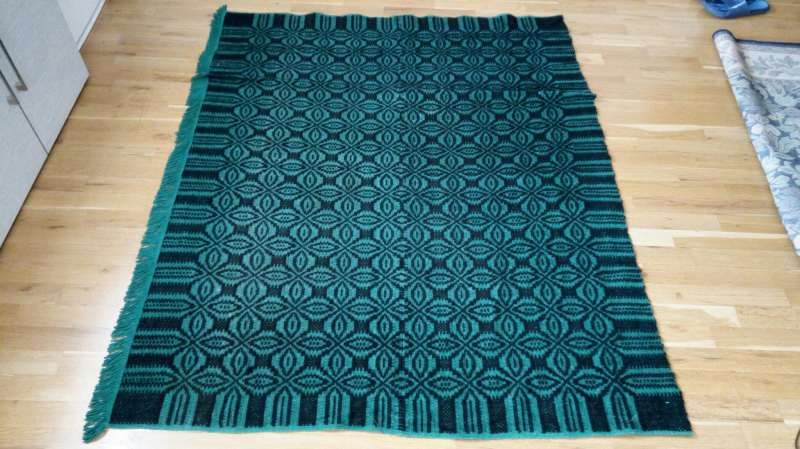 Автентично, ръчно тъкано за битов стил,  САМО за 5 EUR вълна и памук