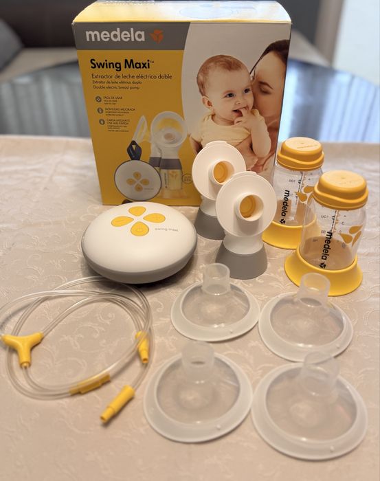 Двойна двуфазна помпа за кърма Medela - Swing Maxi