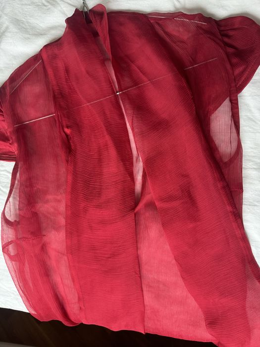 Bluza matase trasparenta