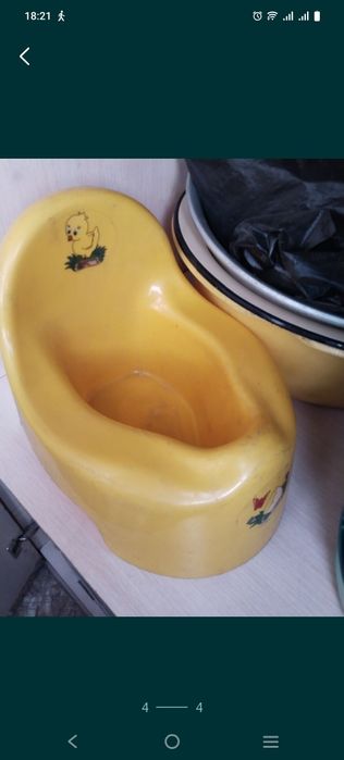 Био туалет в хорошем состоянии