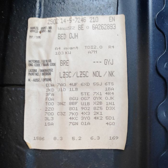 Cutie viteze automata cvt audi A4 B7 2.0 tdi