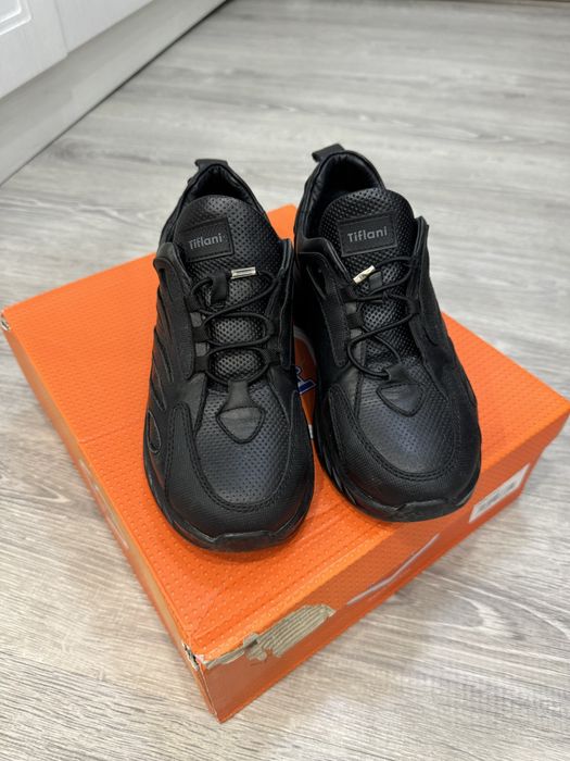 Ботинки кожаные