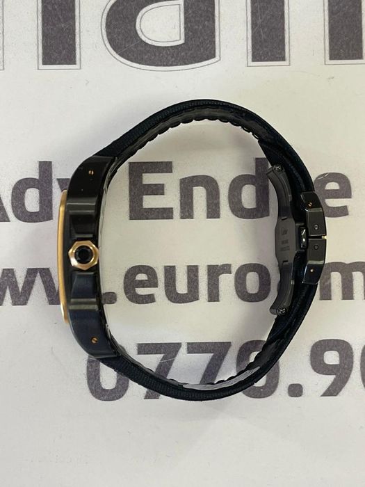 Ceas Cartier Santos 100 XL Gold/Steel Black PVD 2656 -A-