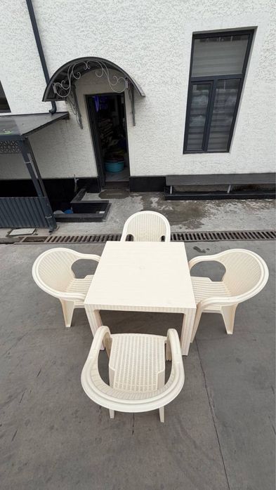 Plastmassa stol stullar