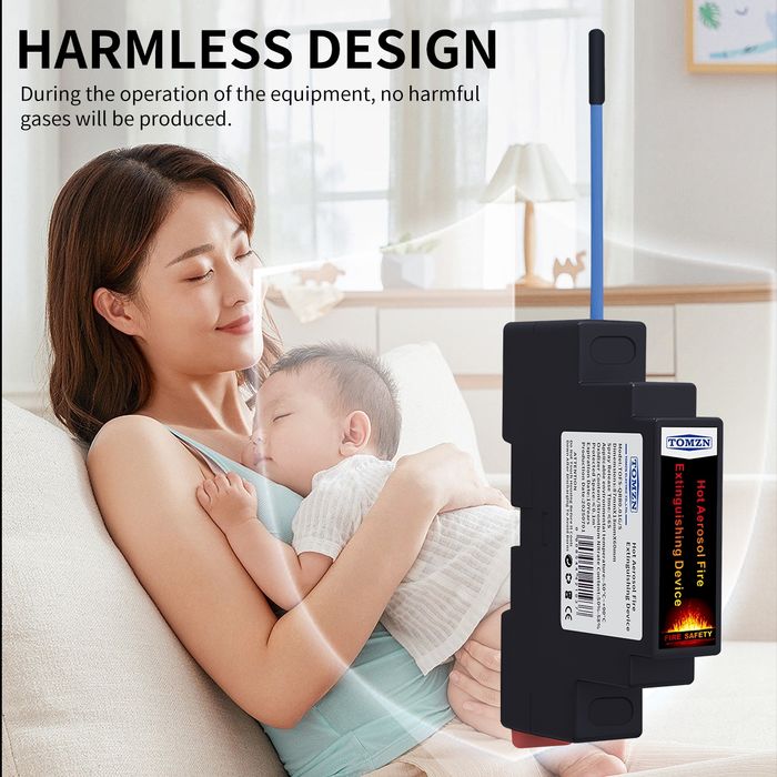 Аерозолен пожарогасител, 1P CO2 N2, за ел.табла