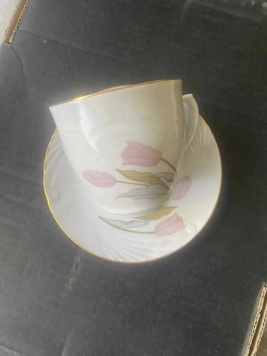 set cesti cafea /ceai cu farfuriute