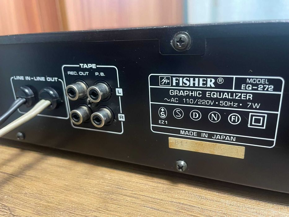 Fisher EQ-272 Stereo Graphic Equalizer