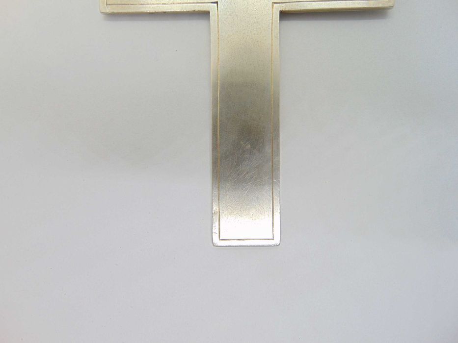 Cruce mare din argint marcaj coroana Romaniei