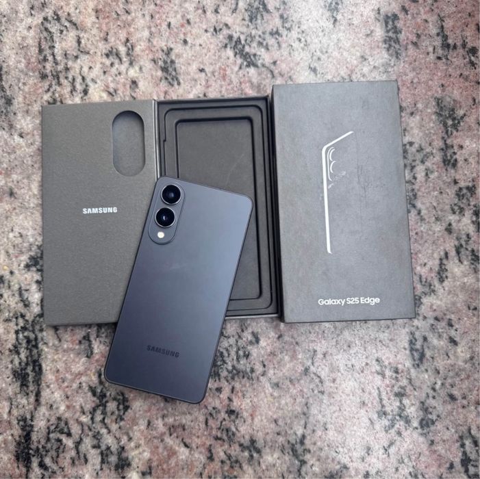 Samsung S25 EDGE • 256 GB • NOU • Garantie