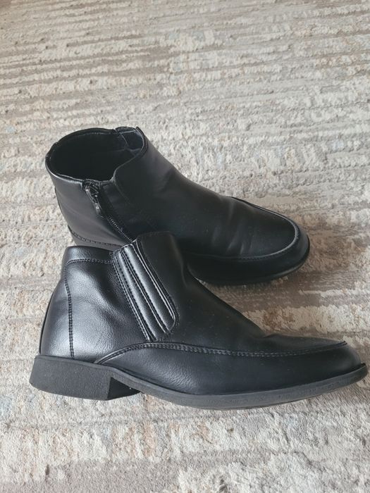 Полуботинки чёрные,  школьные