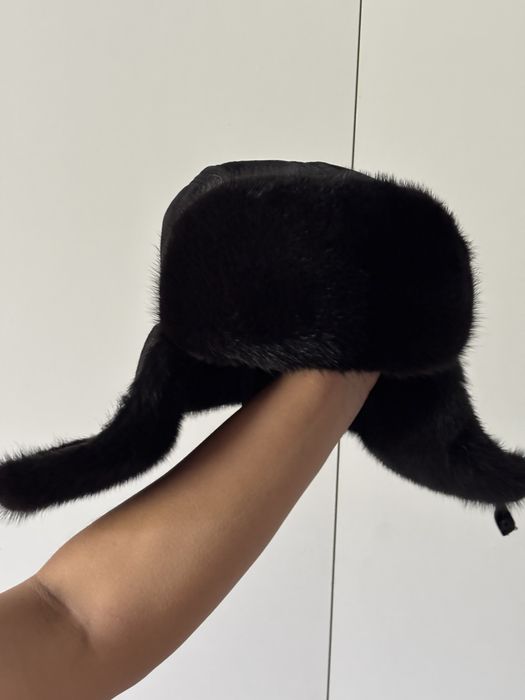 Шапка норкова ушанка