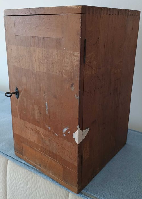 Като нов немски лабораторен микроскоп HENSOULT WETZLAR с три обектива