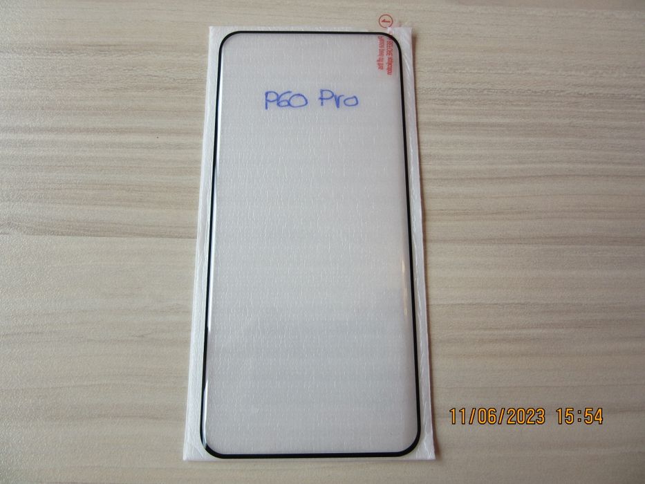 Huawei P60 Pro /Nova 11 Pro/ 3D ЦЯЛО ЛЕПИЛО Стъклен протектор за екран