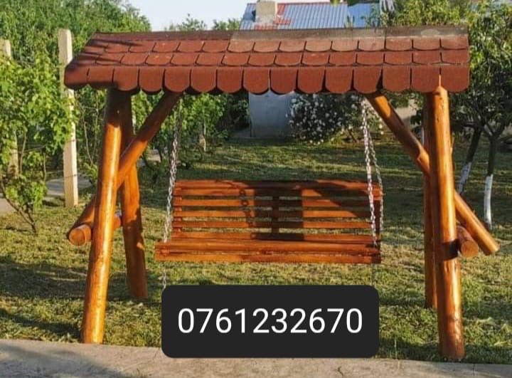 balansoare si mese din bile