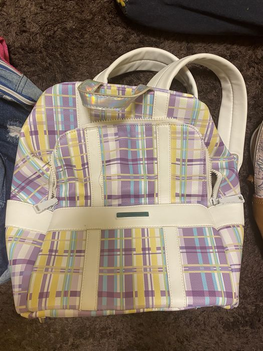 Geanta Rucsac Ghiozdan piele/ colorat dama