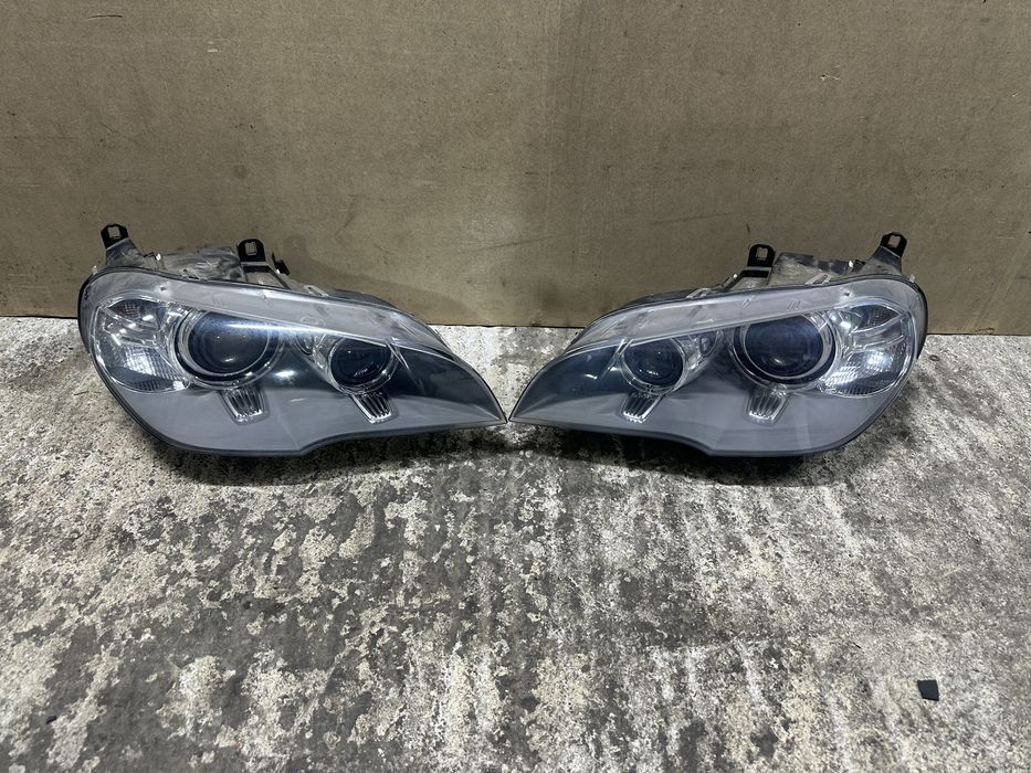 Передние фары Bmw x5 e70 rest